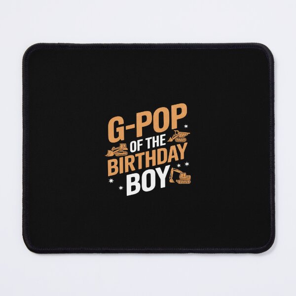 Item preview, G-Pop of the Birthday Boy Construction Worker Bday Party designed and sold by SyntaxClaw.