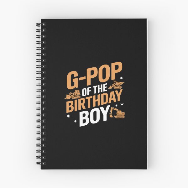 Item preview, G-Pop of the Birthday Boy Construction Worker Bday Party  designed and sold by SyntaxClaw.