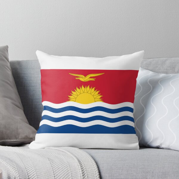 Item preview, Kiribati Flag- Check out this great design created from the Kiribati flag! designed and sold by AlaskaExtreme.