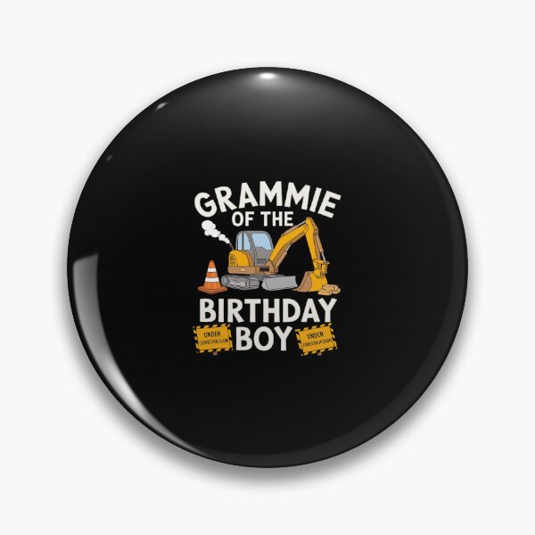 Item preview, Grammie of the Birthday Boy Construction Worker Bday Party  designed and sold by SyntaxClaw.