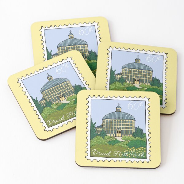 Item preview, Druid Hill Park Baltimore Stamp designed and sold by Elizabeth Weglein.