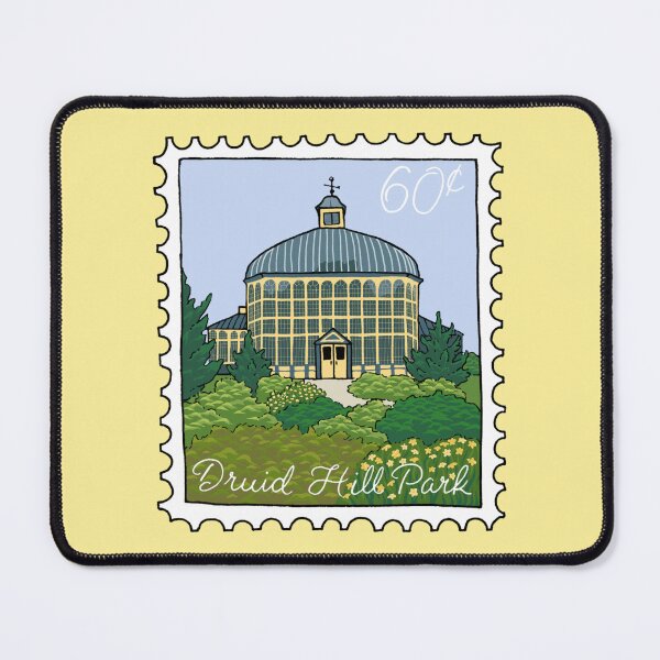 Item preview, Druid Hill Park Baltimore Stamp designed and sold by Elizabeth Weglein.