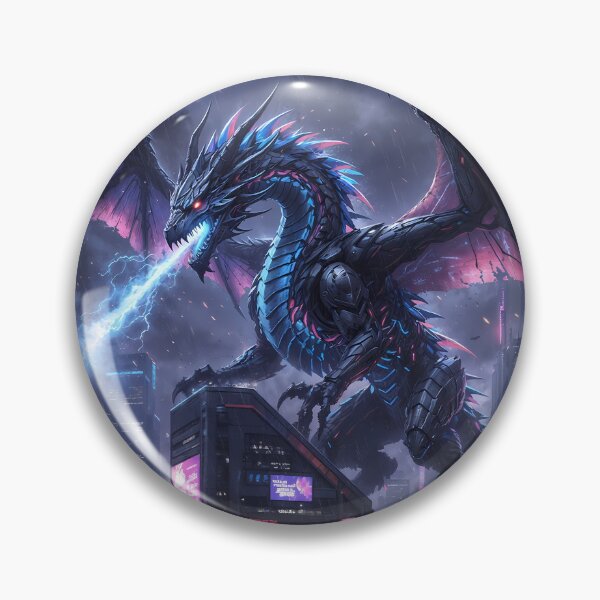 Artikelvorschau, Cyber Dragon: Neon Fury & City Overlord entworfen und verkauft von KYOFRAME.