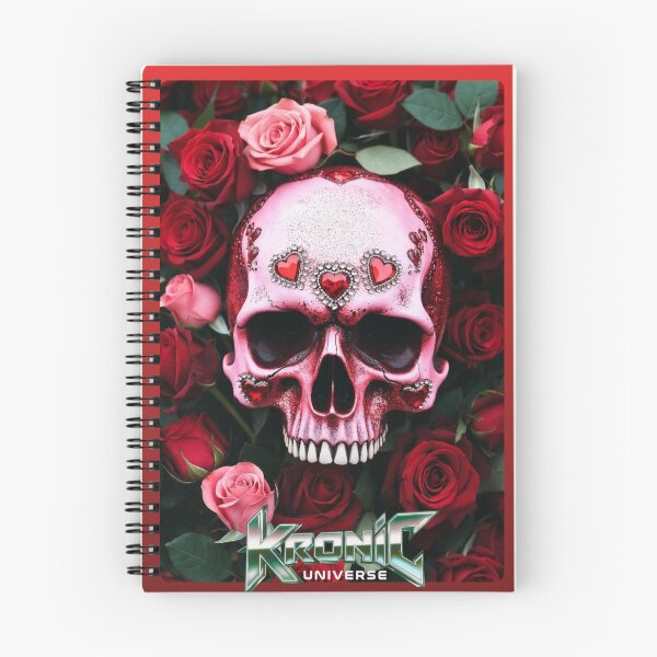 Item preview, Rosey Valentine Skull  designed and sold by Kronic Universe.