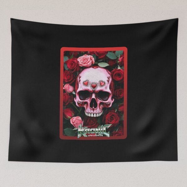 Item preview, Rosey Valentine Skull  designed and sold by Kronic Universe.