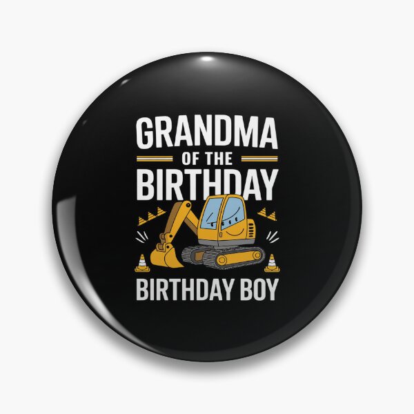 Item preview, Grandma Birthday Boy Construction Tractor Birthday Party  designed and sold by MythWoot.