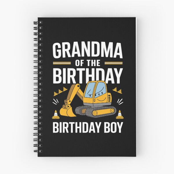 Item preview, Grandma Birthday Boy Construction Tractor Birthday Party  designed and sold by MythWoot.