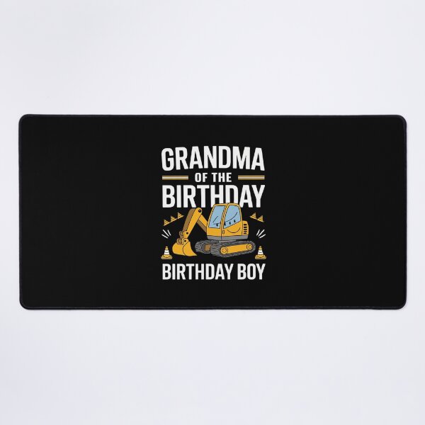 Item preview, Grandma Birthday Boy Construction Tractor Birthday Party designed and sold by MythWoot.