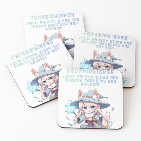 Item preview, Aris – Frost-Tide Arctic Fox Mage designed and sold by Monzora.