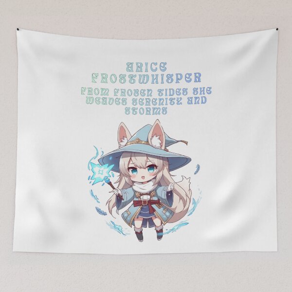 Item preview, Aris – Frost-Tide Arctic Fox Mage designed and sold by Monzora.