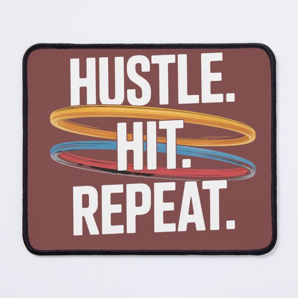 Item preview, Hustle. Hit. Repeat. – No standstill. Only results. designed and sold by Starbroos.