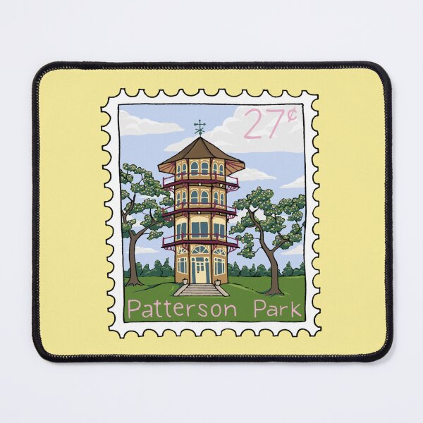 Item preview, Patterson Park Baltimore Stamp designed and sold by Elizabeth Weglein.