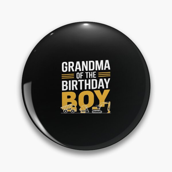 Item preview, Grandma Of Birthday Boy Construction Theme Party Matching  designed and sold by SyntaxClaw.