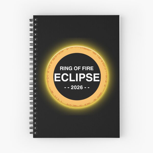 Item preview, Ring Of Fire Solar Eclipse 2026 – Rare Annular Cosmic Event Graphic Tee designed and sold by Teetreasure2.