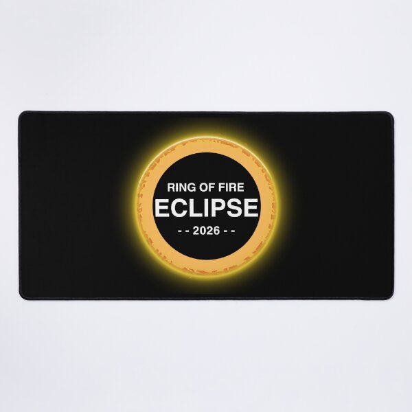 Item preview, Ring Of Fire Solar Eclipse 2026 – Rare Annular Cosmic Event Graphic Tee designed and sold by Teetreasure2.