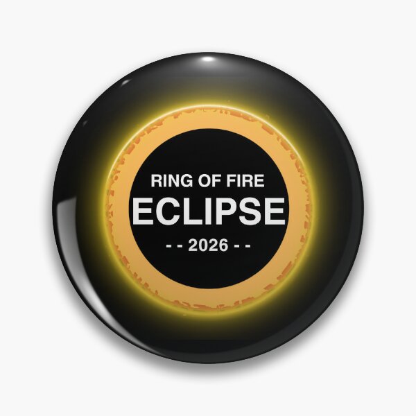 Item preview, Ring Of Fire Solar Eclipse 2026 – Rare Annular Cosmic Event Graphic Tee designed and sold by Teetreasure2.