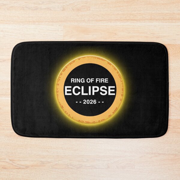 Item preview, Ring Of Fire Solar Eclipse 2026 – Rare Annular Cosmic Event Graphic Tee designed and sold by Teetreasure2.