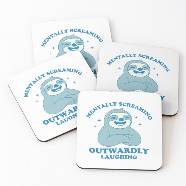Item preview, Mentally Screaming, Outwardly Laughing designed and sold by NQArtist.