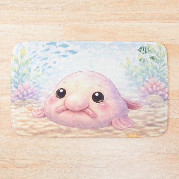 Item preview, Blobfish – Whimsical Watercolour Ocean Illustration designed and sold by inspired-works.