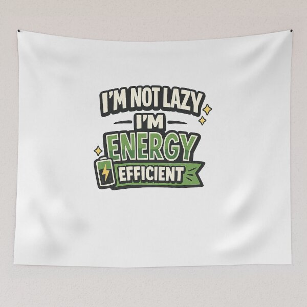 Item preview, Funny Lazy Humor Typography Design designed and sold by Sandeep design studio .