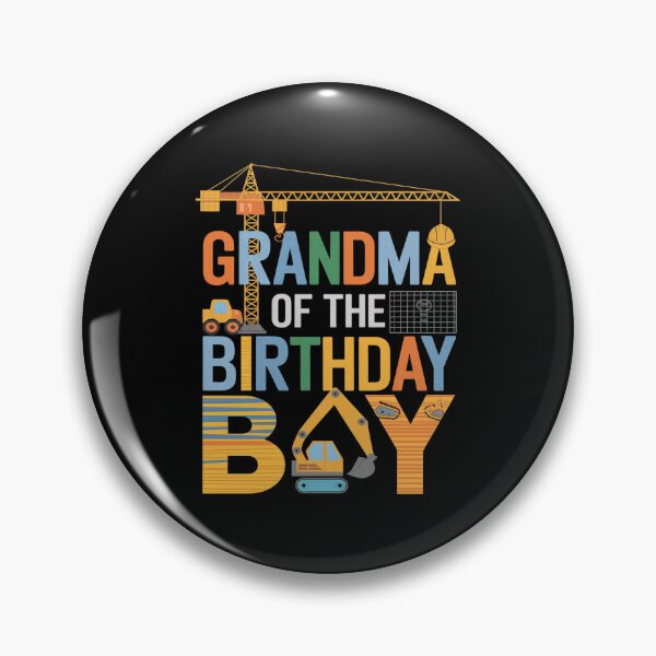 Item preview, Grandma of the Birthday Boy Construction Worker Bday Party  designed and sold by FadeOfThrone.