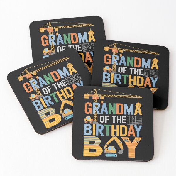 Item preview, Grandma of the Birthday Boy Construction Worker Bday Party  designed and sold by FadeOfThrone.