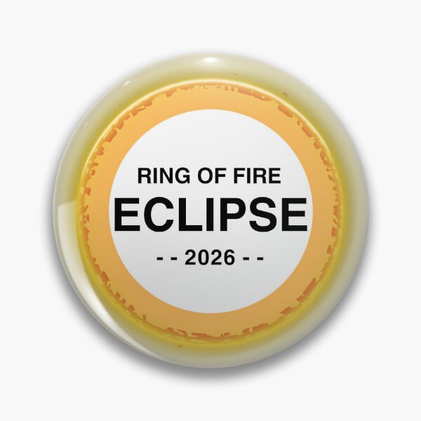 Item preview, Ring Of Fire Solar Eclipse 2026 – Rare Annular Cosmic Event Graphic Tee designed and sold by Teetreasure2.