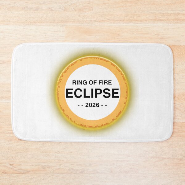 Item preview, Ring Of Fire Solar Eclipse 2026 – Rare Annular Cosmic Event Graphic Tee designed and sold by Teetreasure2.