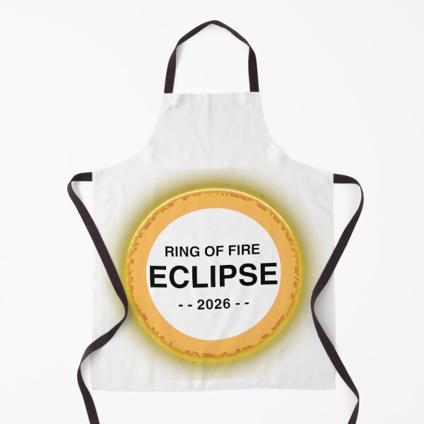 Item preview, Ring Of Fire Solar Eclipse 2026 – Rare Annular Cosmic Event Graphic Tee designed and sold by Teetreasure2.