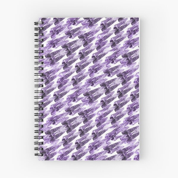Item preview, Abstract Diagonal Mountain Pattern in Purple on White designed and sold by Artistestella.