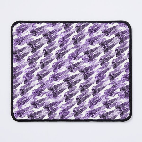 Item preview, Abstract Diagonal Mountain Pattern in Purple on White designed and sold by Artistestella.