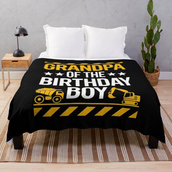 Item preview, Grandpa Of Birthday Boy Construction Theme Party Matching  designed and sold by FadeOfThrone.