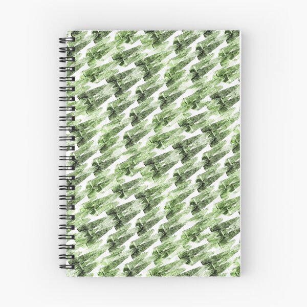 Item preview, Abstract Diagonal Mountain Pattern in Green on White designed and sold by Artistestella.