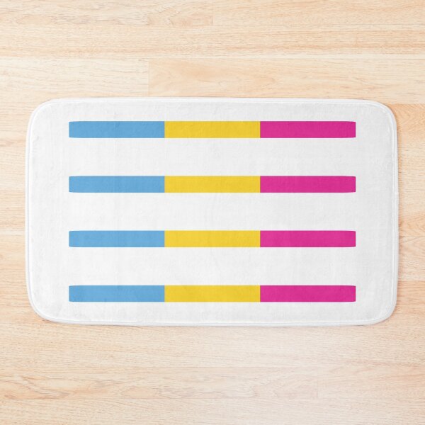 Item preview, Pansexual Pride Flag Bar Stickers Gay Sapphic Women designed and sold by TackyTime.