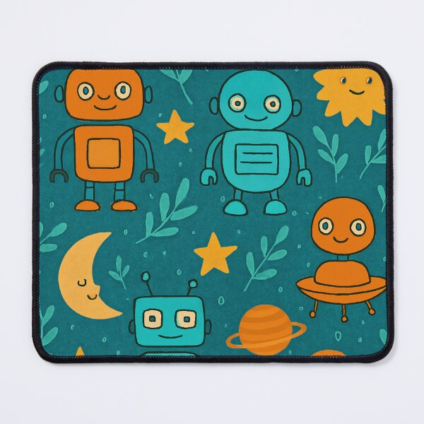 Item preview, beautiful robot world designed and sold by Ecosetereos.