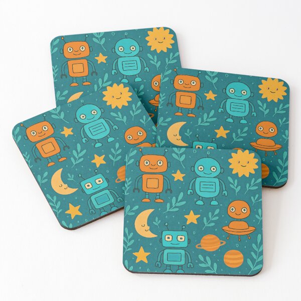 Item preview, beautiful robot world designed and sold by Ecosetereos.