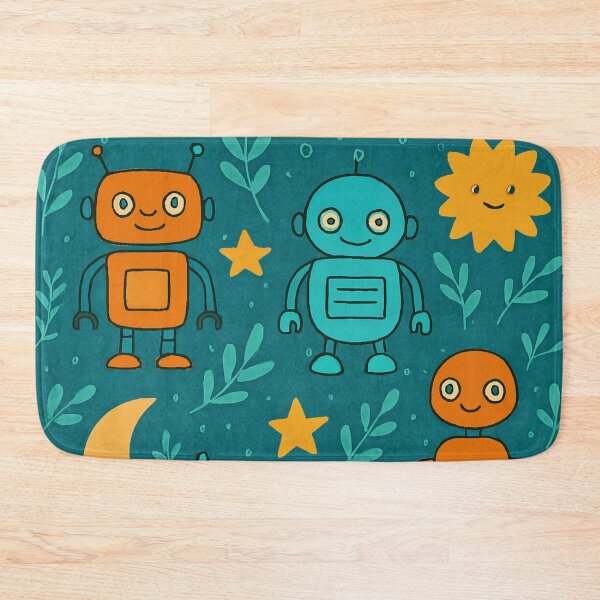 Item preview, beautiful robot world designed and sold by Ecosetereos.