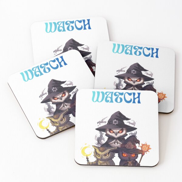 Item preview, Nightwatch Triad – The Three Arcane Owl Brothers designed and sold by Monzora.