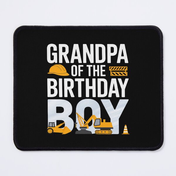 Item preview, Grandpa Of The Birthday Boy Construction Family Theme Party designed and sold by MarryIsMonth.