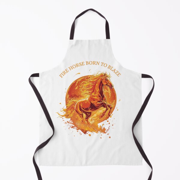 Item preview, Fire Horse Born to Blaze Design designed and sold by EmpoweredEchoesSpirit.