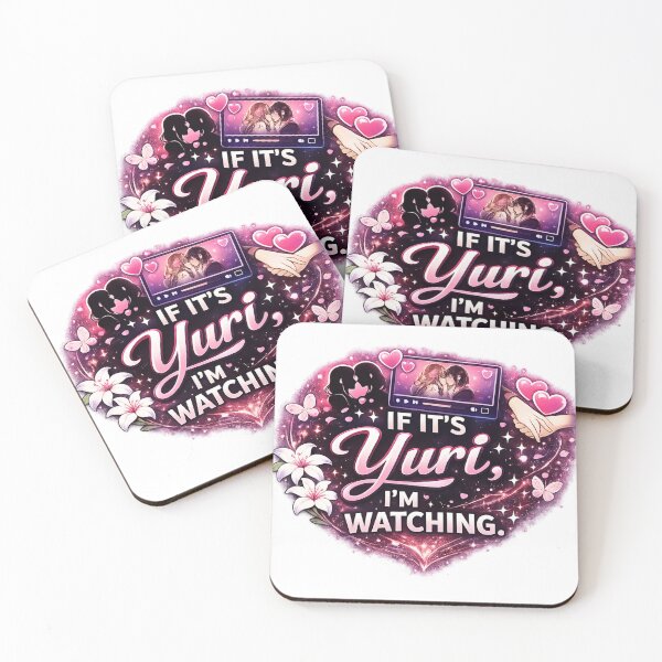 Item preview, If It’s Yuri, I’m Watching | Funny Yuri Anime Fan Design designed and sold by Item Geeks.