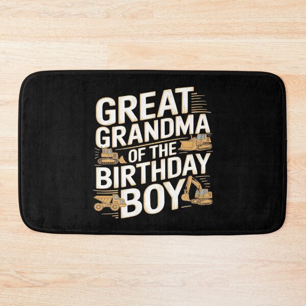 Item preview, Great Grandma of the Birthday Boy Construction Worker Bday  designed and sold by FadeOfThrone.
