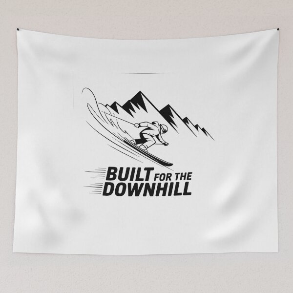 Item preview, Built For The Downhill Ski Design designed and sold by Peter Stawicki.