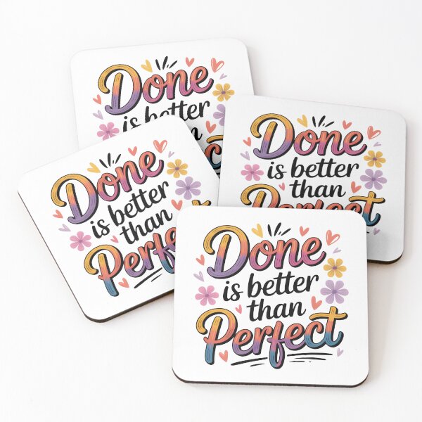 Item preview, Done is better than perfect designed and sold by nimmitrends.