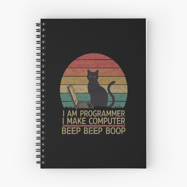 Item preview, I Are Programmer Make Computer Beep Boop Cat Women Girls Men  designed and sold by SyntaxClaw.