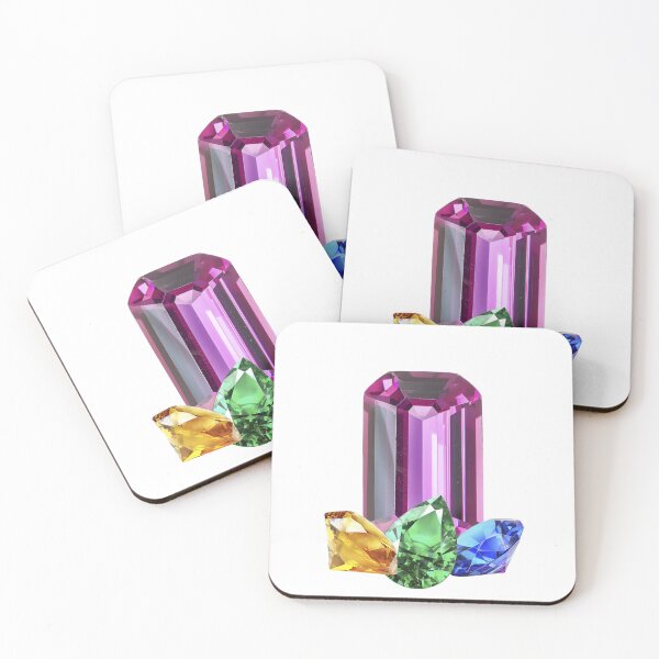 Item preview, Gemstone Bling Magenta Yellow Green Blue Pink  designed and sold by todayyesterday.