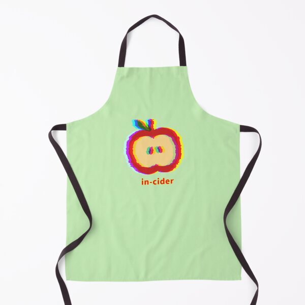 Item preview, In-cider Apple glitch art designed and sold by Cutefoods.