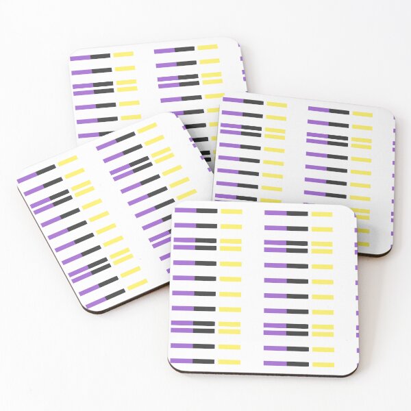 Item preview, Non Binary Pride Flag Bar Stickers Gender Fluid designed and sold by TackyTime.