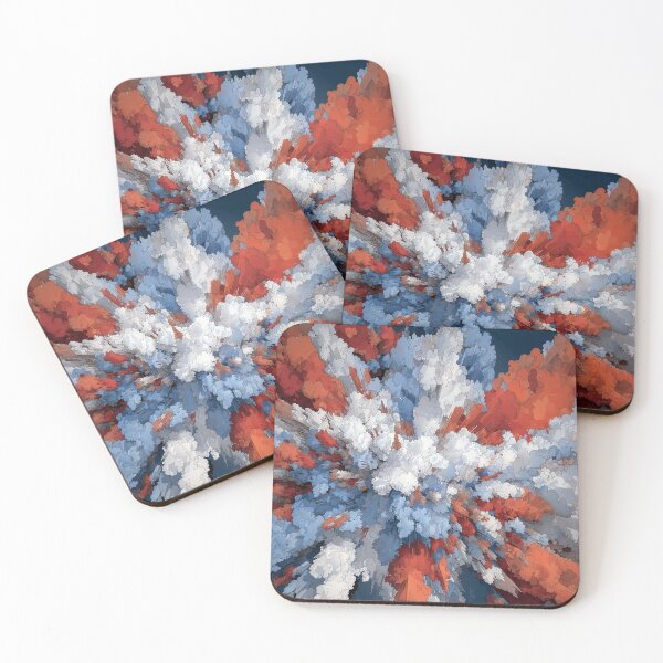 Item preview, Atmospheric Burst – Abstract Cloud Energy Art designed and sold by WatchesAndMore.