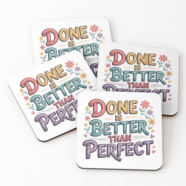 Item preview, Done is better than perfect .. designed and sold by nimmitrends.